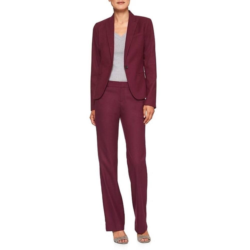 Banana Republic Women’s Machine Wash Brushed Twill Classic Blazer, Size 8, #1050 - Picture 2 of 9